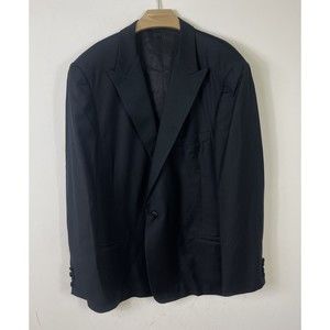 Mr Ned Men’s Tuxedo Jacket Black Blazer Size 46 R